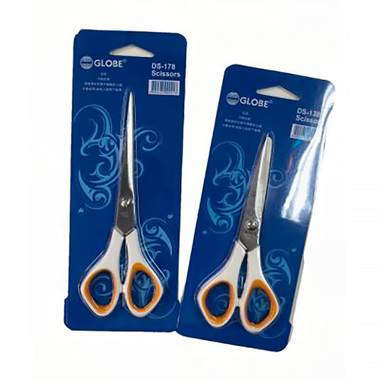 Globe DS-138 Stylish Design Scissors (138mm) (12 pieces)