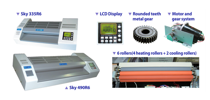 將圖像加載到圖庫查看器中,Sky Laminator 335R6 A3 過膠機