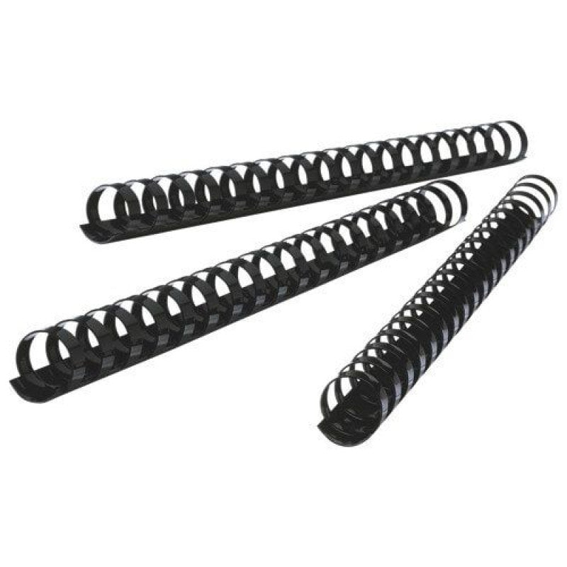 Load image into Gallery viewer, Plastic Binding Ring A4 Black/White (50's)