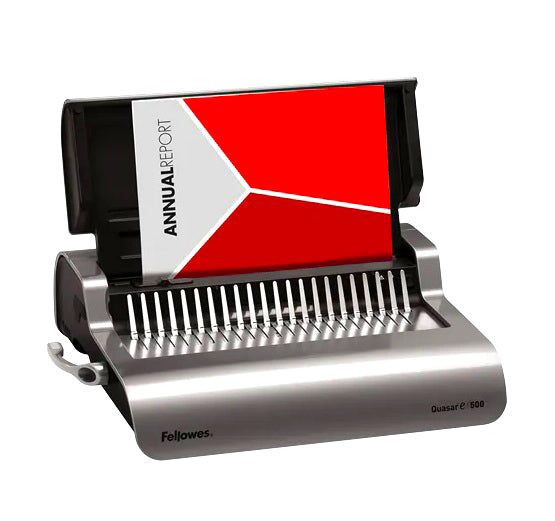 將圖像加載到圖庫查看器中,Fellowes Comb Binder Quasar+500 手動膠圈釘裝機