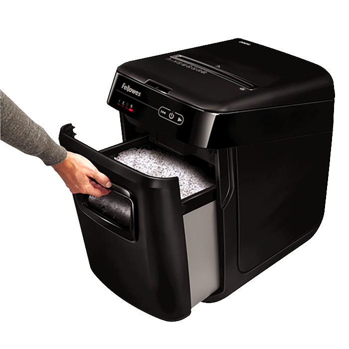 將圖像加載到圖庫查看器中,Fellowes AutoMax 200M 幼粒狀 (2x14mm) 200張 全自動碎紙機