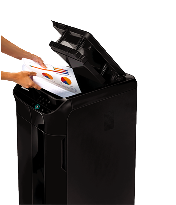 將圖像加載到圖庫查看器中,Fellowes AutoMax 350C 粒狀 (4x38mm) 350張 全自動碎紙機