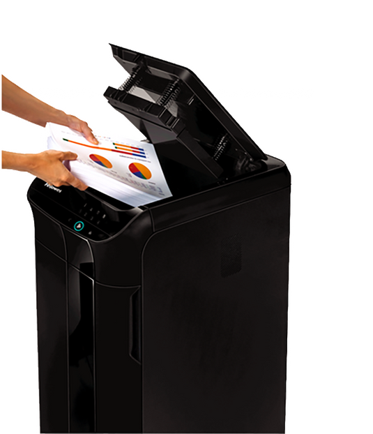 Fellowes AutoMax™ 350C Cross-cut (4x38mm) 350 Sheets Auto Shredder