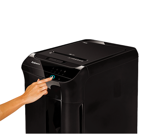 Fellowes AutoMax™ 350C Cross-cut (4x38mm) 350 Sheets Auto Shredder