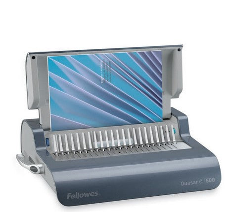 將圖像加載到圖庫查看器中,Fellowes Comb Binder Quasar E500 電動膠圈釘裝機