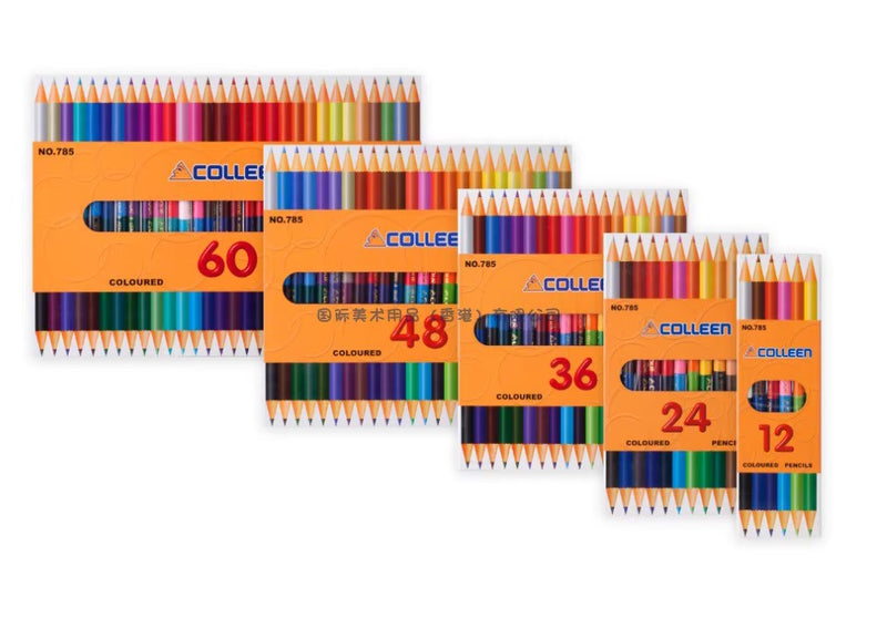 Load image into Gallery viewer, Colleen (12pcs=24-col) Polycolour Pencil (785-24)