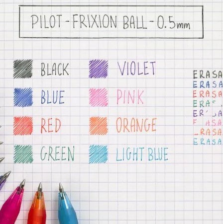 將圖像加載到圖庫查看器中,Pilot 0.5 Frixion 擦得甩按製原子筆 (LFBK-23EF)