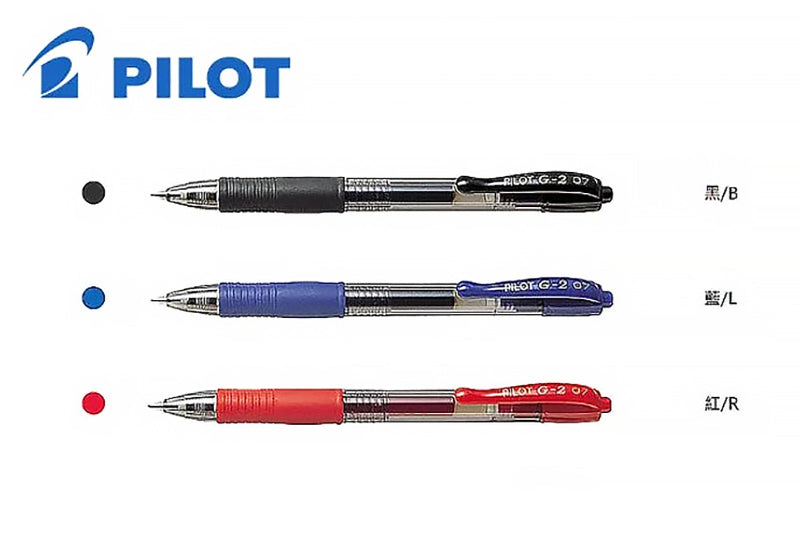 將圖像加載到圖庫查看器中,Pilot G-2 (0.7) 按製啫喱筆