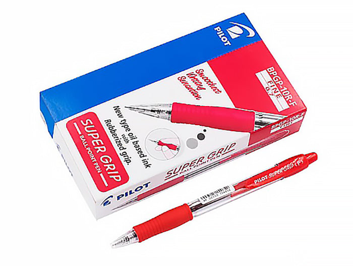 將圖像加載到圖庫查看器中,Pilot Super Grip (F) 按製原子筆 (BPGP-10R-F) (12支)