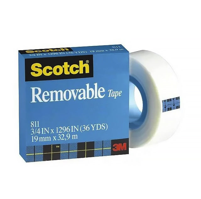 將圖像加載到圖庫查看器中,3M Scotch 811 思高牌可再貼隱形膠紙 (3/4"x36yd)
