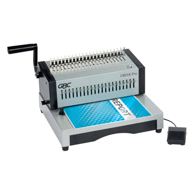 Load image into Gallery viewer, GBC CB25E Pro Heavy Duty Electric Punch and Comb Binding Machine