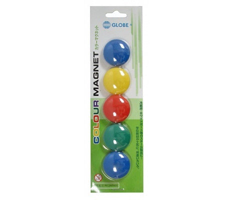 Globe Magnet Button 白板磁石貼
