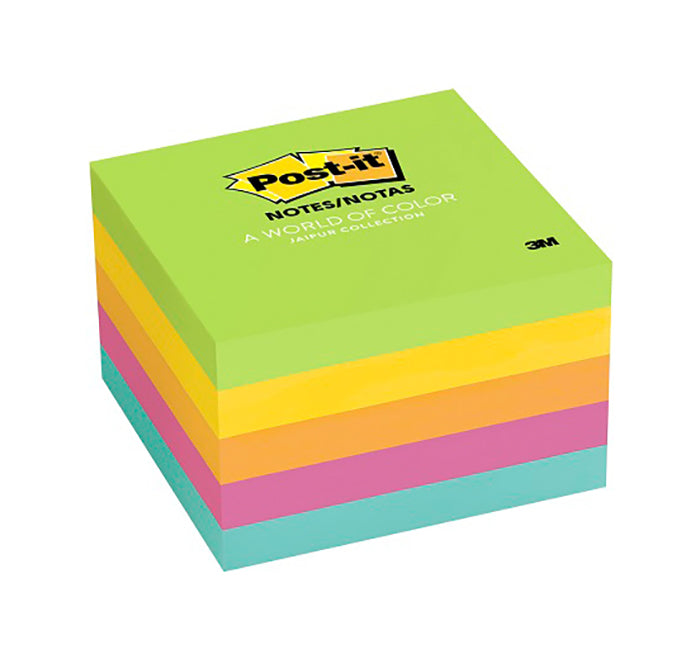 將圖像加載到圖庫查看器中,3M Post-it 654-5UC 螢光色告事貼 3" x 3" (5pad x 90張/pad)