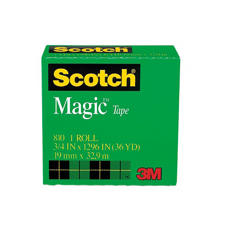 將圖像加載到圖庫查看器中,3M Scotch 810 思高牌隱形膠紙- 3/4"x36yds