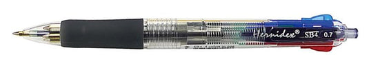 Hernidex SB4 0.7mm 4色按掣式原子筆