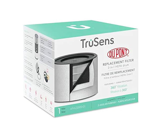 TruSens Z-2000空氣凈化機 高品質2合1 HEPA過濾器 替換裝