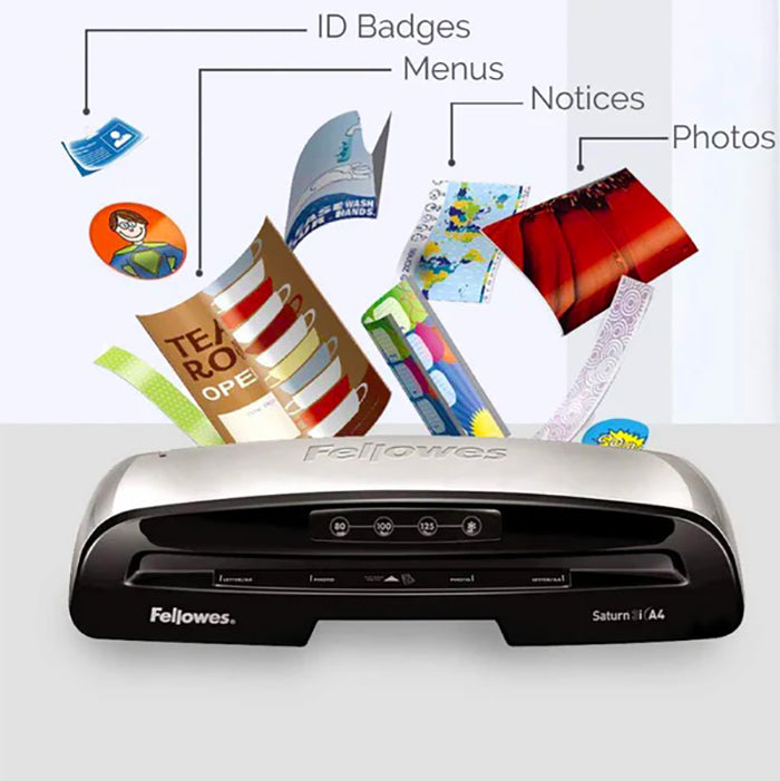 將圖像加載到圖庫查看器中,Fellowes Laminator Saturn 3i A4 過膠機