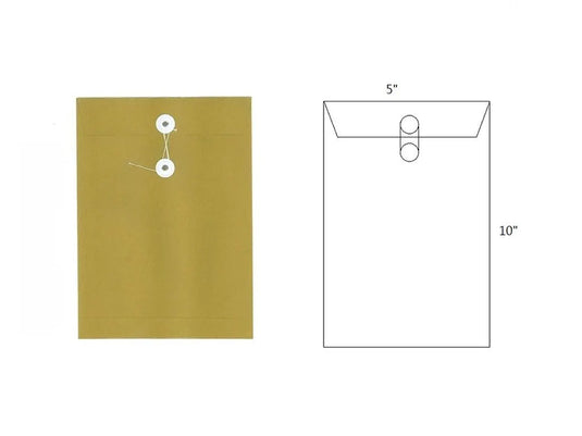Document Envelope with String