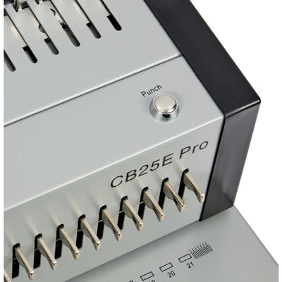 Load image into Gallery viewer, GBC CB25E Pro Heavy Duty Electric Punch and Comb Binding Machine