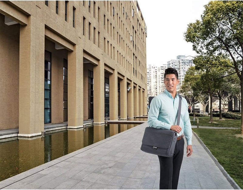 Load image into Gallery viewer, Kensington K62623WW LM340 14.4" Laptop Messenger Bag - Cool Gray