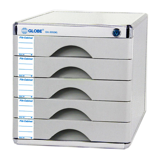 Globe GA300(M) A4五層有鎖鋁塑文件櫃