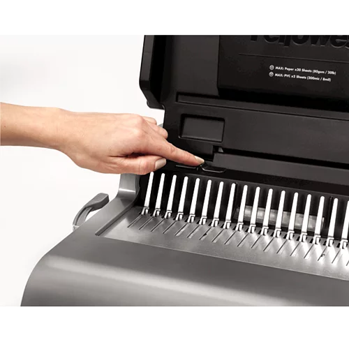 將圖像加載到圖庫查看器中,Fellowes Comb Binder Quasar+500 手動膠圈釘裝機