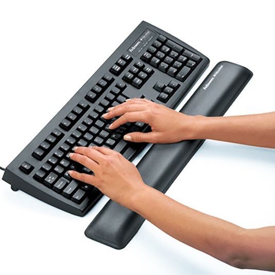 Fellowes Microban® FW9175101 Comfort Gel Wrist Rest & Mouse Pad