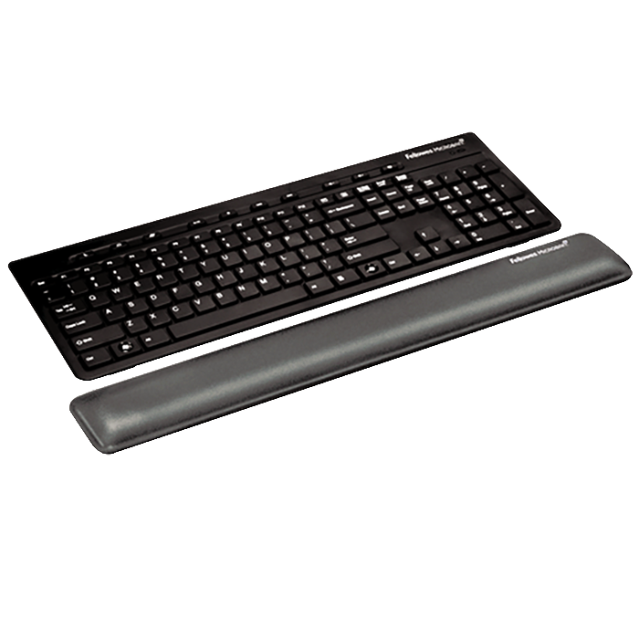 將圖像加載到圖庫查看器中,Fellowes FW9175301 防菌長形啫喱手腕軟墊