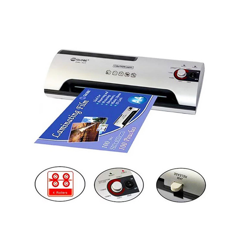 將圖像加載到圖庫查看器中,Globe DWL-4CF (A4) 過膠機