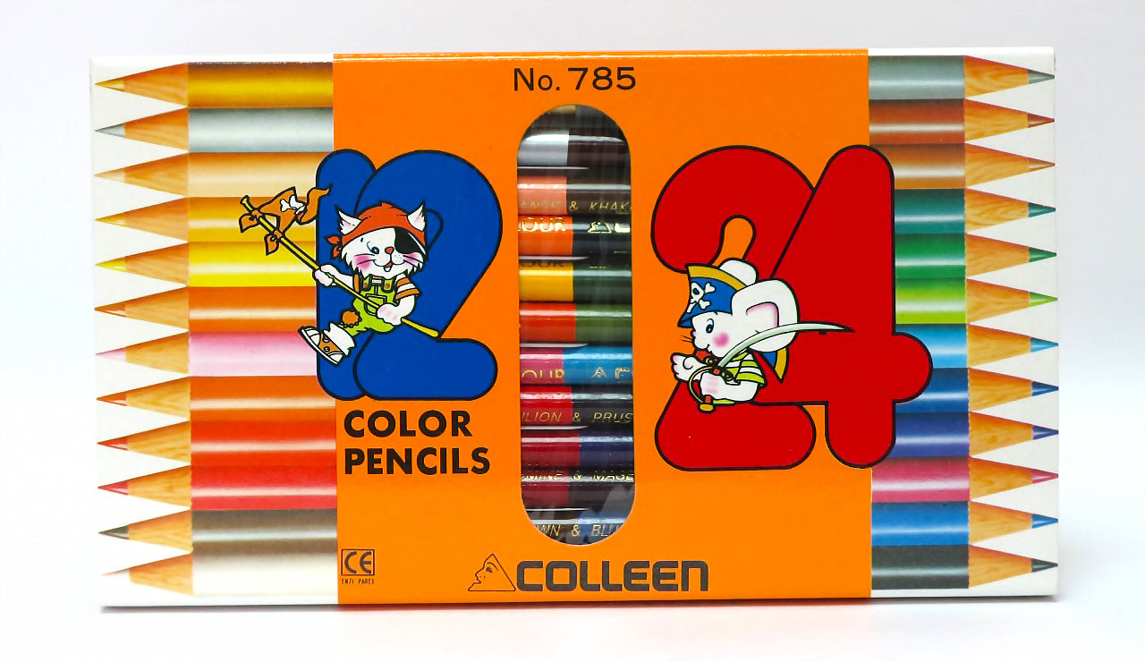 Colleen (12pcs=24-col) Polycolour Pencil (785-24) – Office Systems
