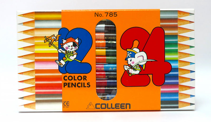 Load image into Gallery viewer, Colleen (12pcs=24-col) Polycolour Pencil (785-24)