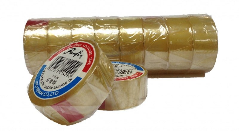 Load image into Gallery viewer, Panfix Cellulose Tape 3/4"x25yds (8 pcs)