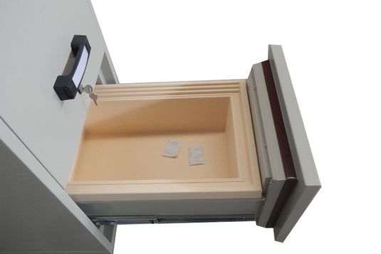 SenWai 2 Drawer Fire Resistant Filing Cabinet