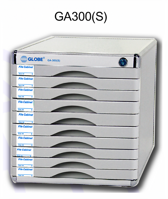 Globe GA300(S) A4 十層有鎖鋁塑文件櫃