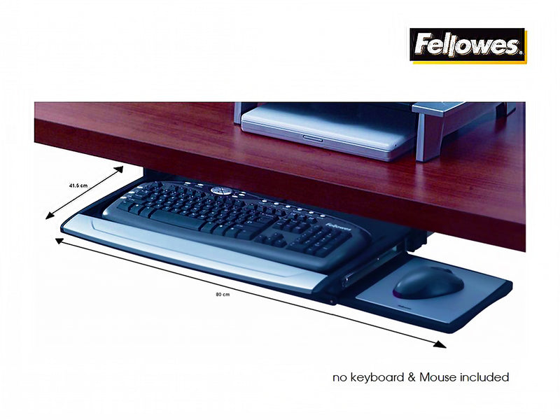 將圖像加載到圖庫查看器中,Fellowes FW8031201 Office Suites Deluxe Kevboard Manager 鑽檯式鍵盤托