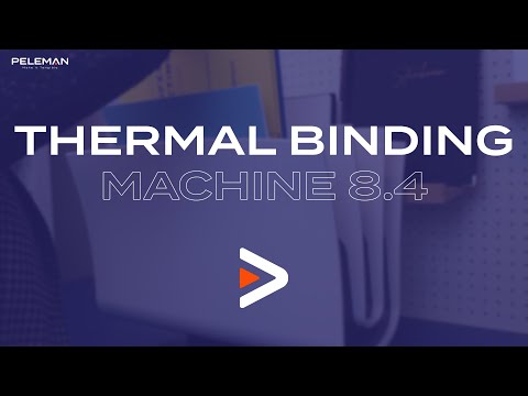 Load and play video in Gallery viewer, UniBind 8.4 Thermal Binding Machine