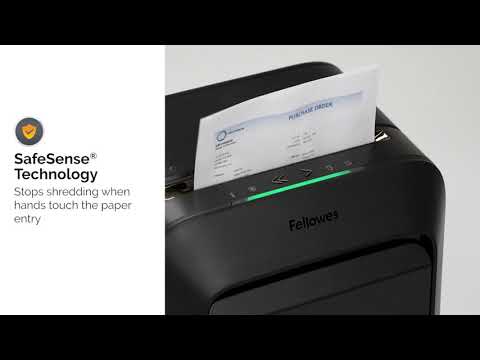 在圖庫查看器中加載和播放視頻,Fellowes Powershred®LX210 幼粒狀(4x12mm) 16張 碎紙機