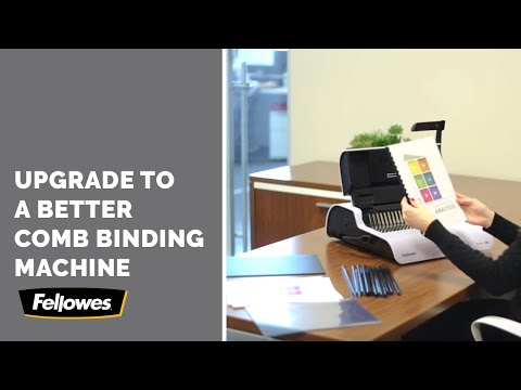 在圖庫查看器中加載和播放視頻,Fellowes Comb Binder Pulsar+300 手動膠圈釘裝機
