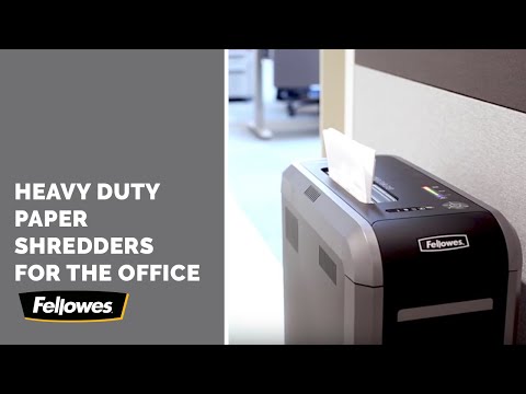 在圖庫查看器中加載和播放視頻,Fellowes Powershred®125Ci 粒狀 (4x38mm) 20張 碎紙機