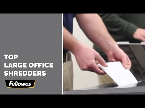 在圖庫查看器中加載和播放視頻,Fellowes Powershred®325Ci 粒狀 (4x38mm) 24張 碎紙機