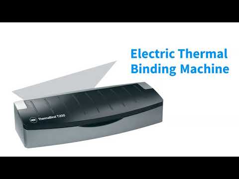 Load and play video in Gallery viewer, GBC ThermoBind T200 Binder