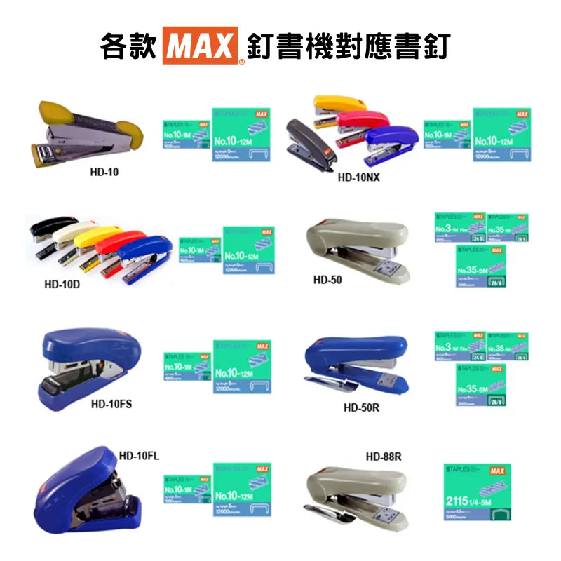 將圖像加載到圖庫查看器中，Max 10-1M 釘書釘 (20小盒)
