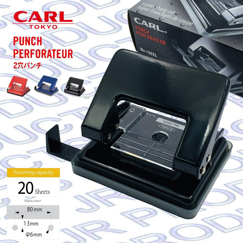 Load image into Gallery viewer, Carl 100XL 2-Hole Punch (20 sheets)
