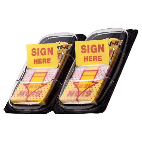 3M 680-9 Post-it Sign Here 話事旗仔