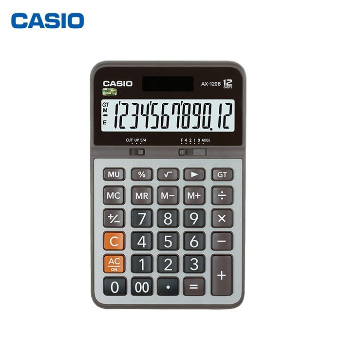 將圖像加載到圖庫查看器中，Casio AX-120B 12位數計算機
