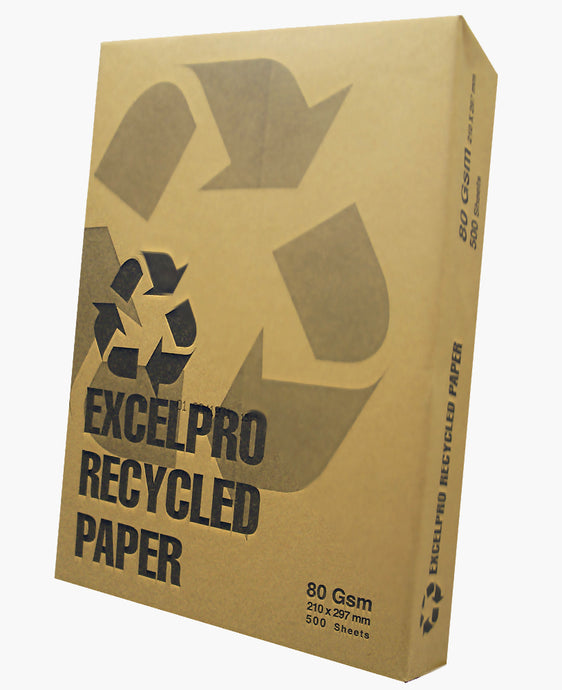 ExcelPro Recycled A4 Paper 80gsm White (80gsm /1 Ream )