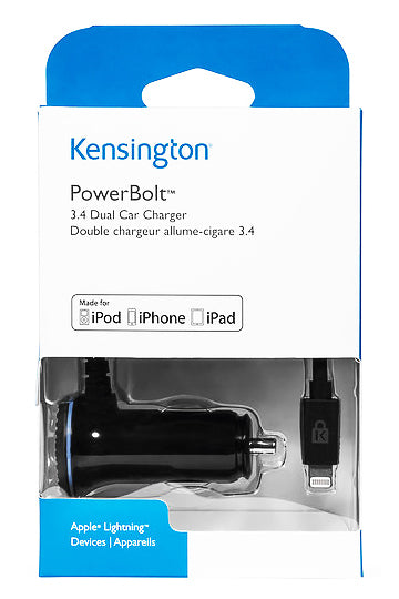 Kensington K39794WW 3.4 USB 車用快速充電器