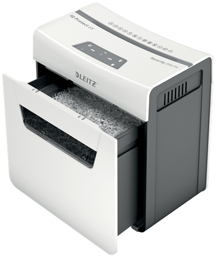 Load image into Gallery viewer, Leitz Protect 6 Cross-cut (4x40mm) 6-Sheet Shredder
