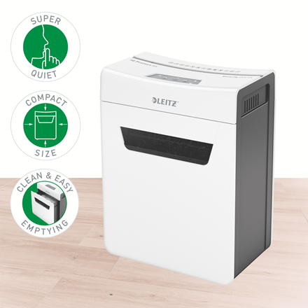 Load image into Gallery viewer, Leitz Protect 8 Cross-cut (4x40mm) 8-Sheet Shredder
