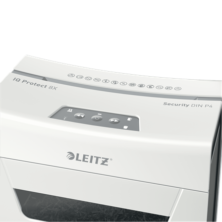 Leitz Protect 8 Cross-cut (4x40mm) 8-Sheet Shredder